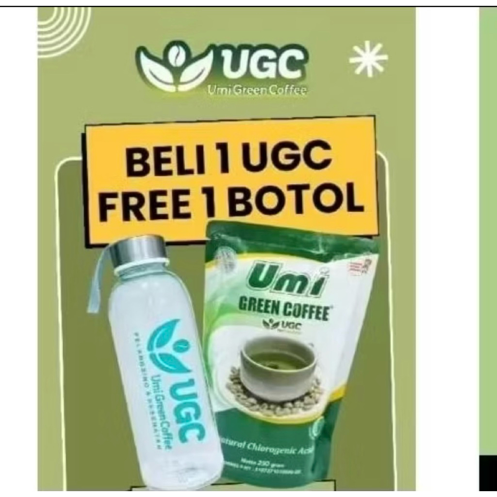 

UGC Umi Green Coffe Kopi Hijau 250 Gram