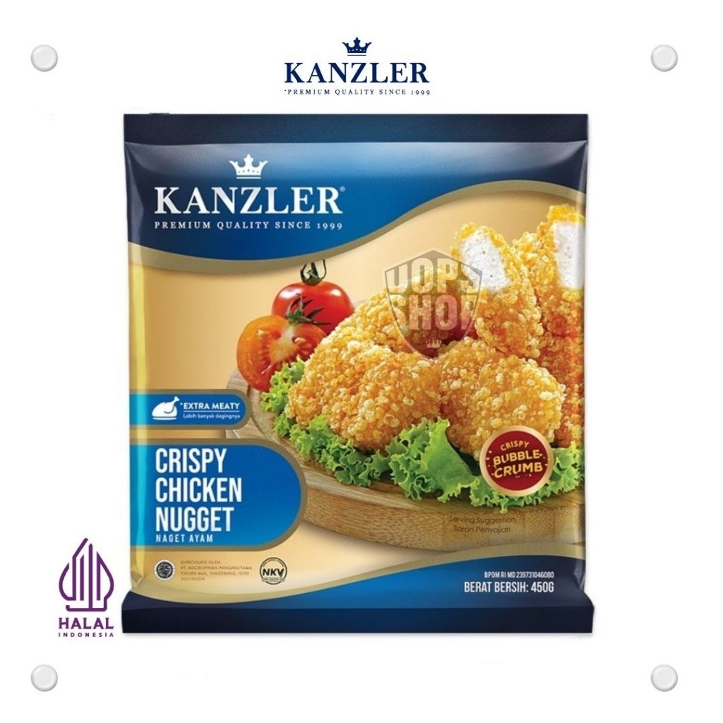 

oopsshop | Kanzler Crispy Chicken Nugget 450 Gram - 1 Pack