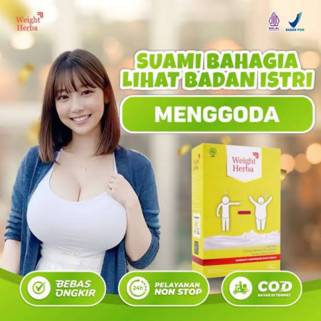

WEIGHT HERBA Susu Herbal Penambah Nafsu Makan Dan Cepat Menambah Berat Badan 100% Original Susu Kalori Berkualitas