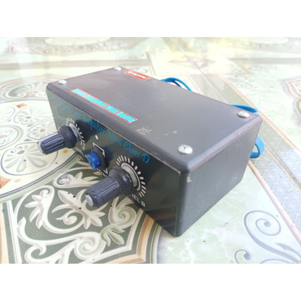 Power Amplifier Mini Audio Sound System Miniatur Daya Cas Hp Powerbank 5 Volt bluetooth