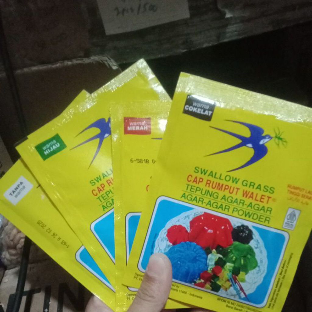 

agar swallow cokelat tanpa warna merah hijau