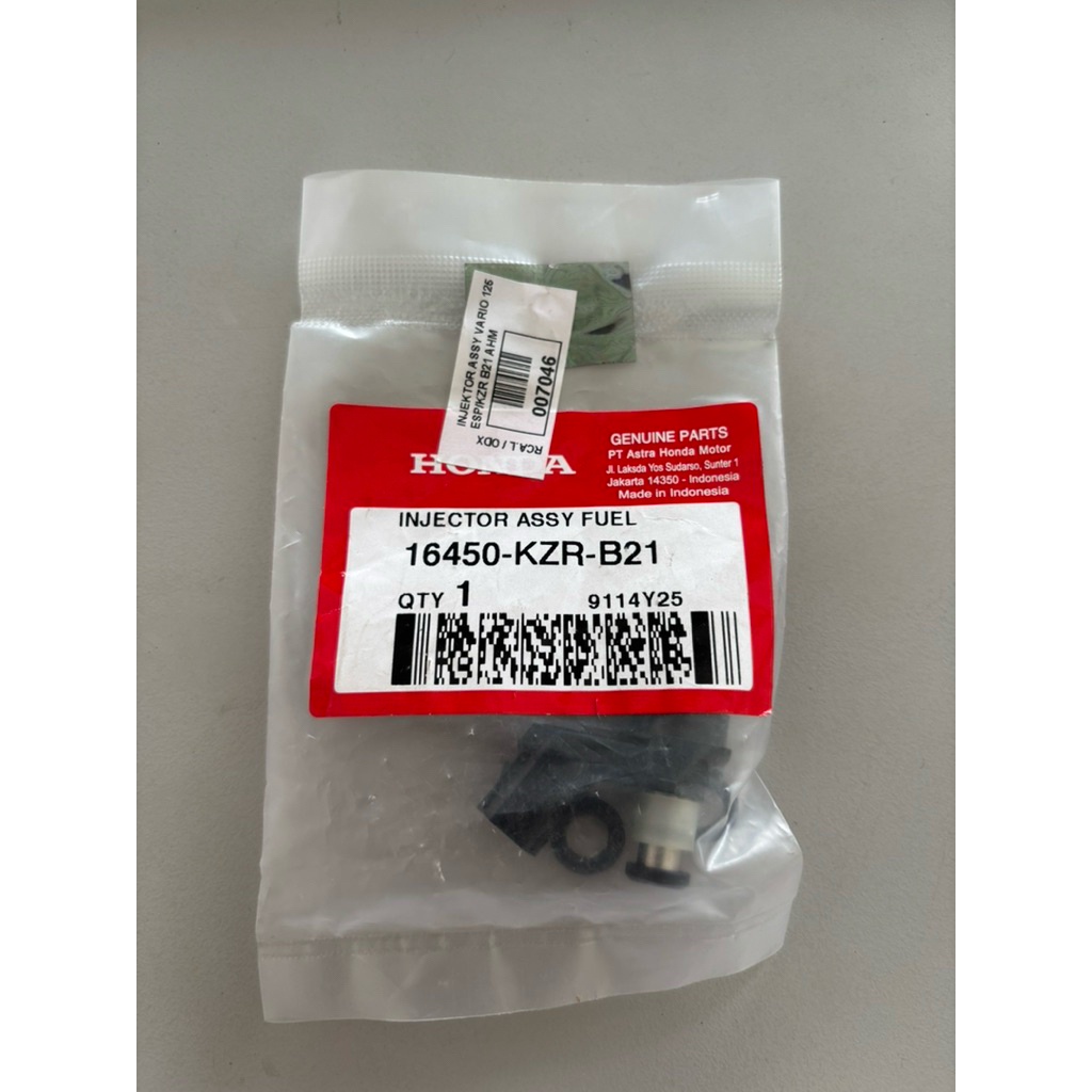 16450-KZR-B21 INJEKTOR ASSY FUEL VARIO 125 INJEKTOR ASSY VARIO 125/KZR