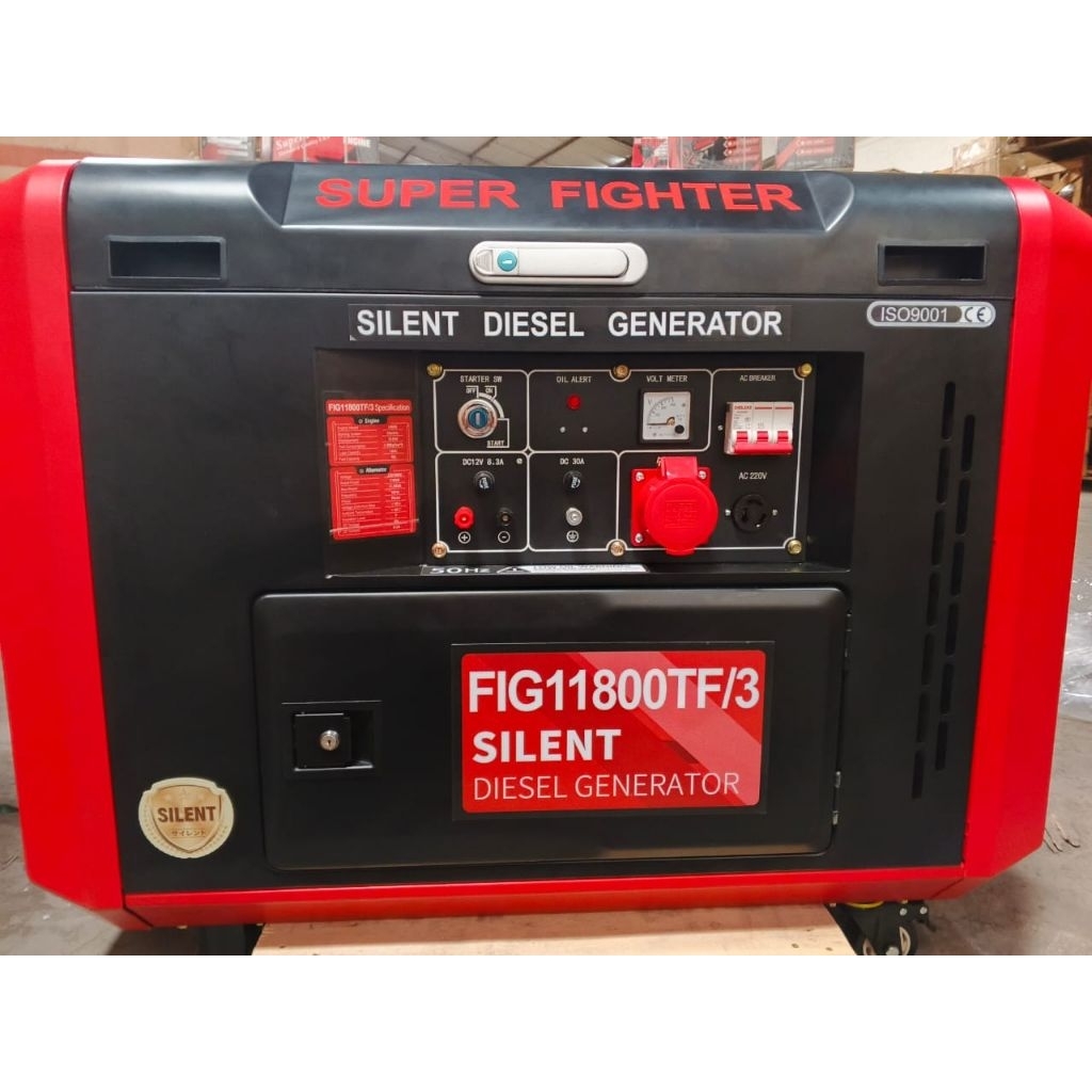 Genset 3phase Silent Solar 8000watt Super Fighter