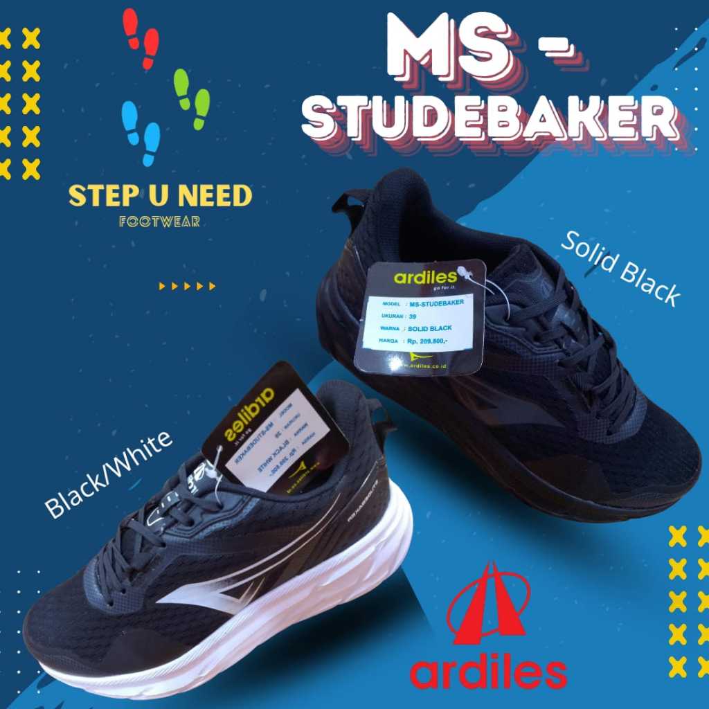 Sepatu sneaker tali Ardiles MS - Studebaker
