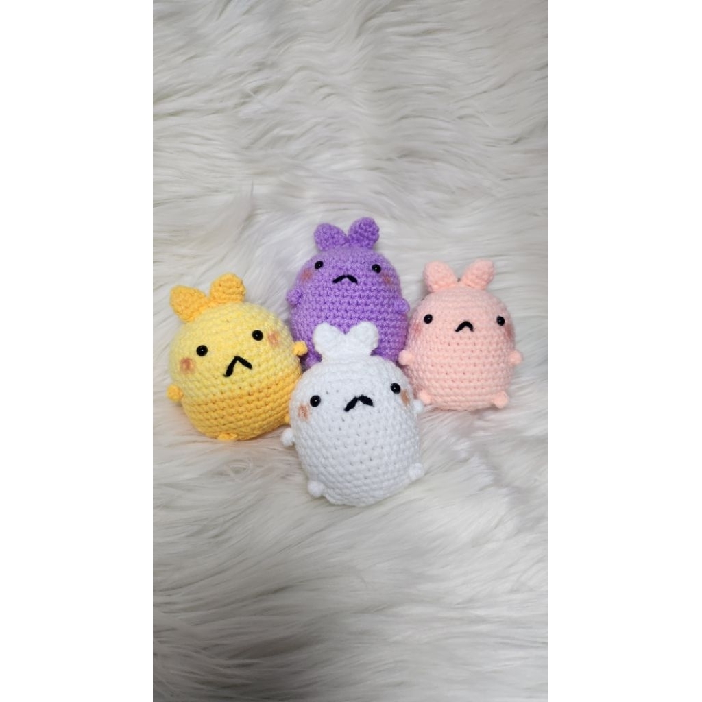 Molang Crochet | Boneka Rajut Molang