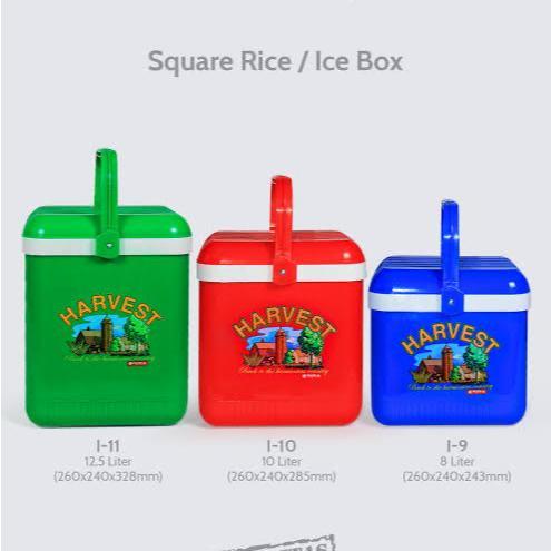 Lion Star I-10 Square Rice Ice Box 10 Liter Termos Nasi Es Batu