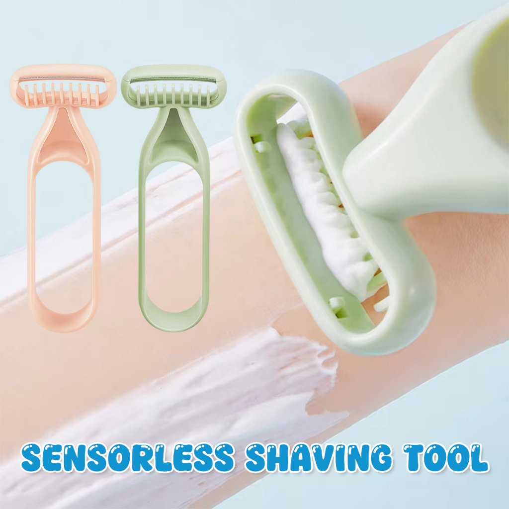 Portabel anti selip Alat Cukur Bulu Wanita Alat cukur manual Multifungsi Body Shaver
