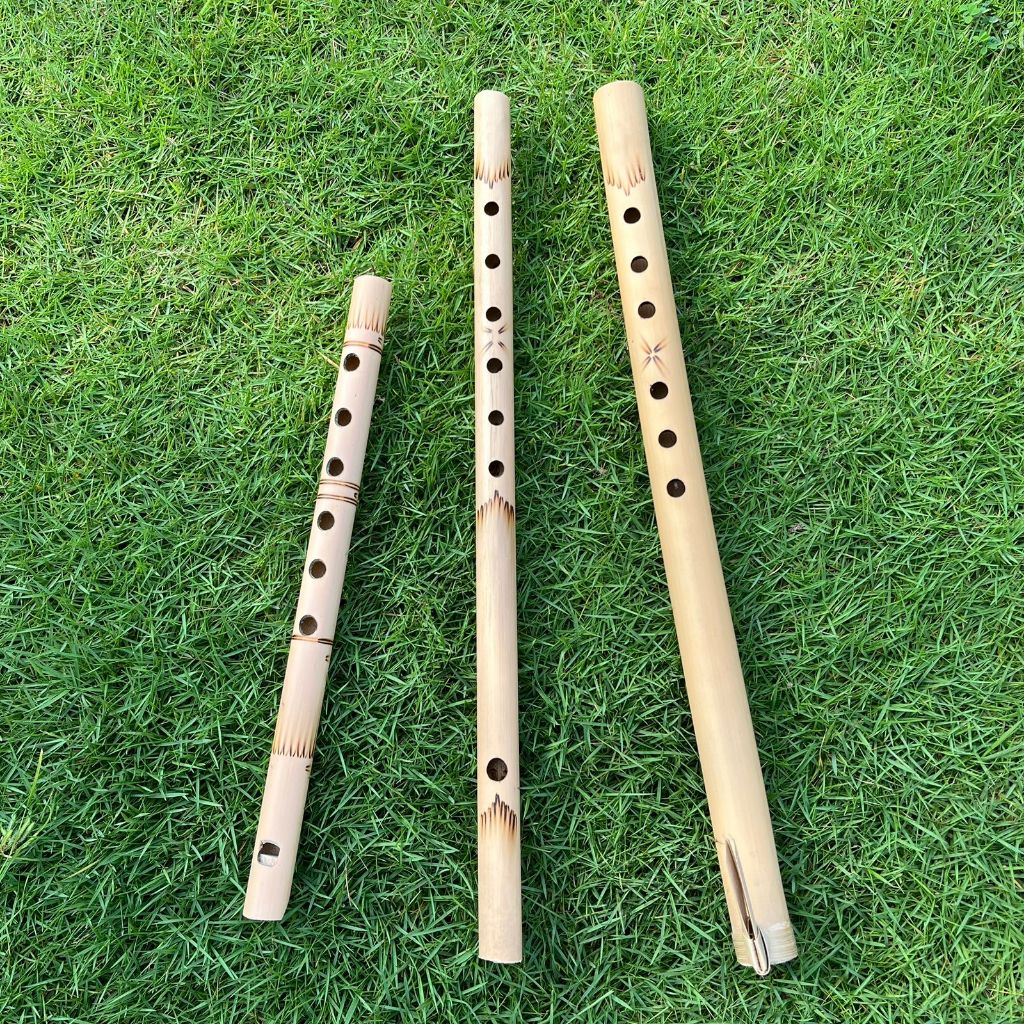 Seruling bambu tradisional 6 lubang, seruling yamaha dan seruling sunda, alat musik tradisional