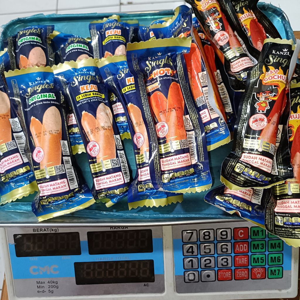 

SOSIS KANZLER SINGLES CAMPUR 1BOX ISI 12PCS