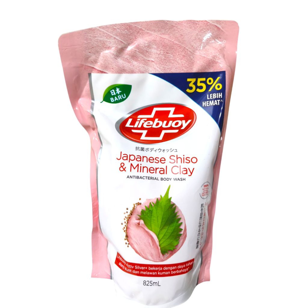 RK90 Lifebuoy body wash Japanese Shiso & mineral clay 825ml