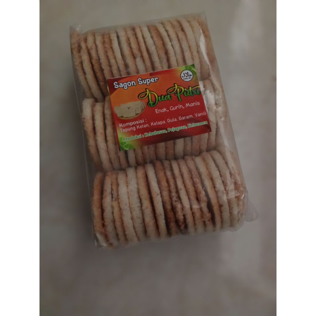 

sagon kelapa dua dara