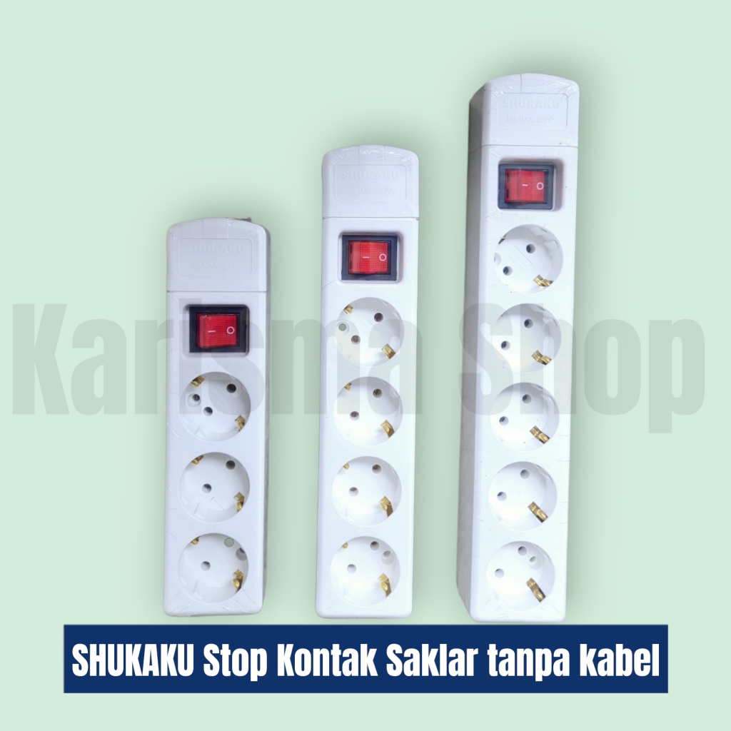SHUKAKU Stop Kontak Saklar tanpa kabel
