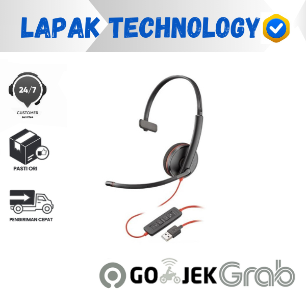 Plantronics Blackwire C3220 Headset - USB A