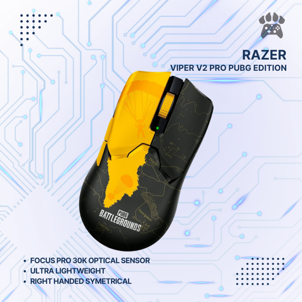 Razer Mouse Viper V2 Pro PUBG Edition