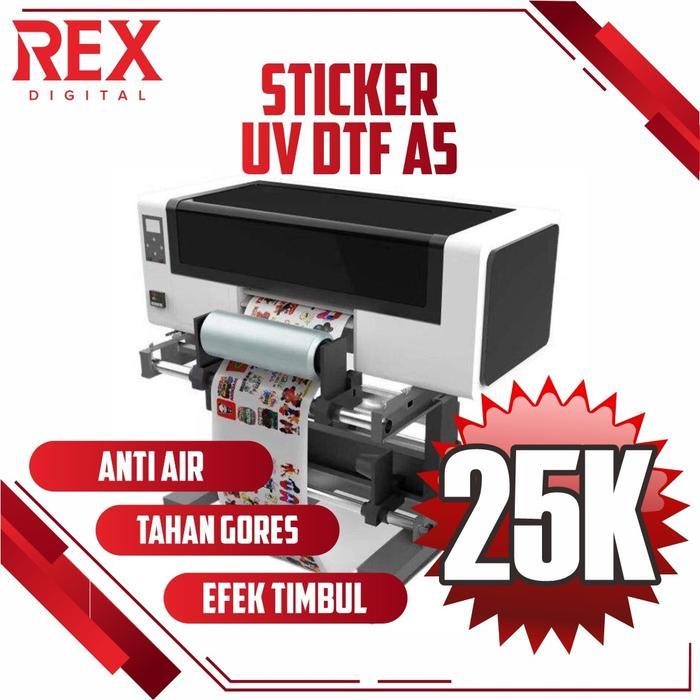 

Cetak Stiker Timbul | Stiker UV DTF Custom | A3 A4 A5