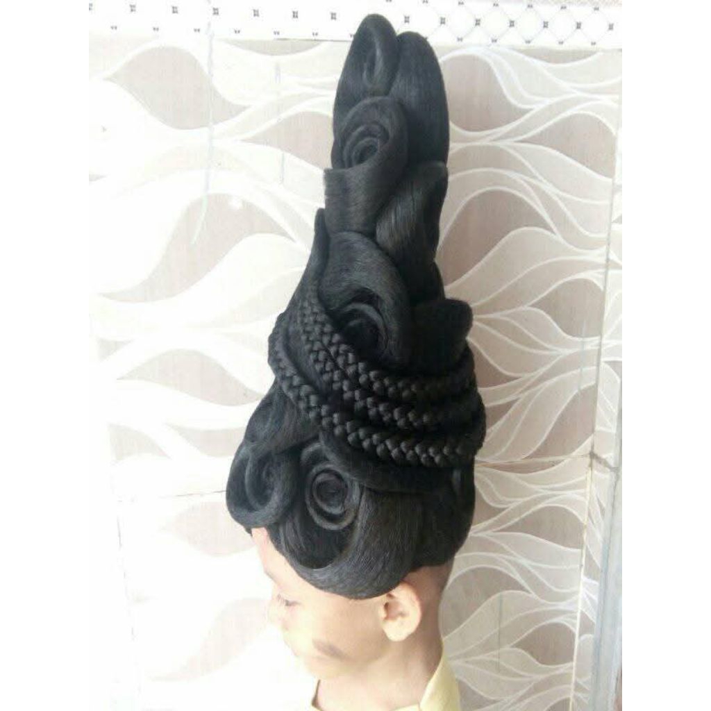 sanggul Prambanan#sanggul jawa#sanggul solo#sanggul karnafal