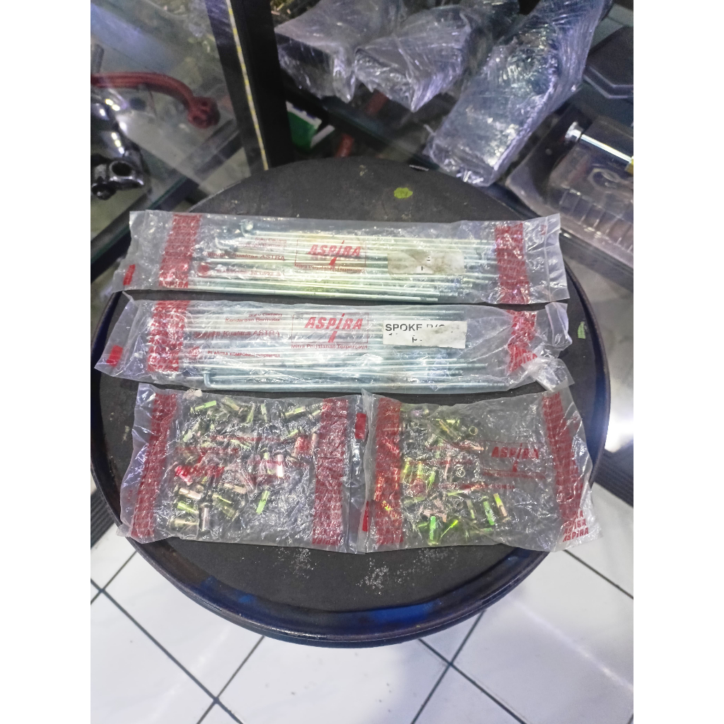 Ruji Jari Jari 159 L Ring 17 Aspira Spoke Set Honda Grand