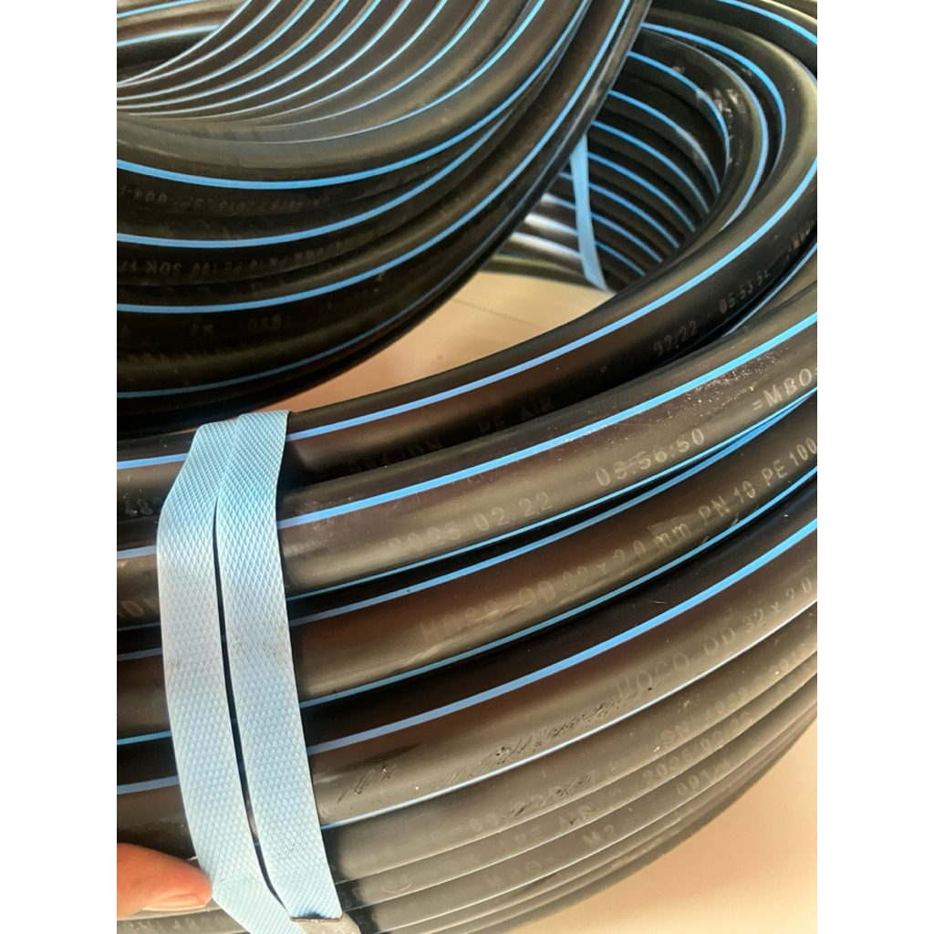 pipa hdpe 1 inch pn 10 (100m/roll)