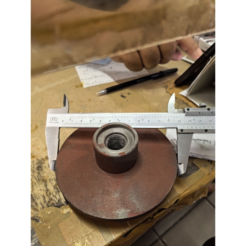 Impeler Kipas Pompa Air Alkon Robin Subaru Sp17 Ex17 2 inci Model Drat