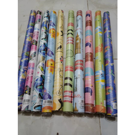 

[10 LEMBAR] KERTAS KADO KARAKTER KIKI / TRULLY /SIDU