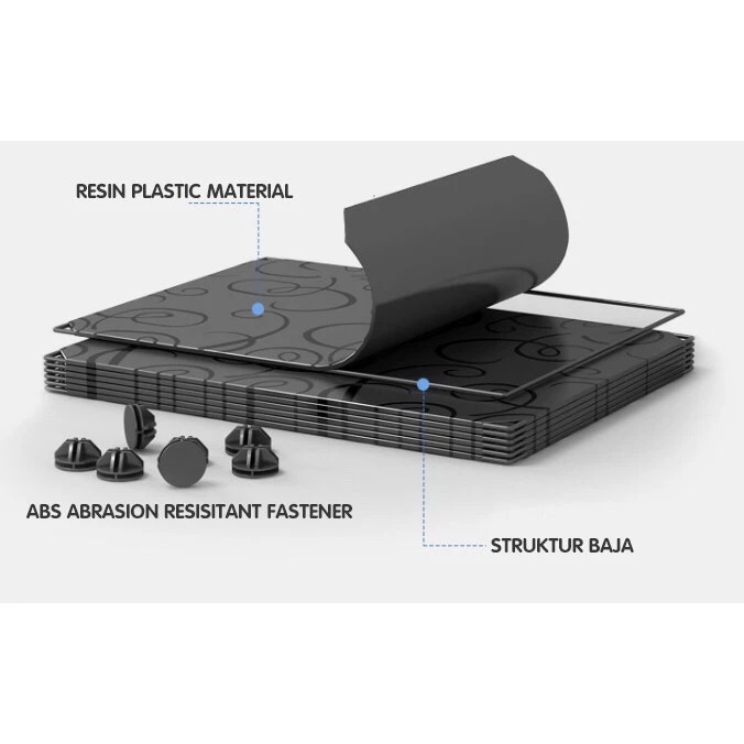 Terlaris Lemari Plastik Lemari Susun Lemari Pakaian Gantung Lemari 8Kotak Lemari Plastik Tas Lemari