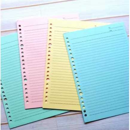 

Isi Buisness File Kiki Loose Leaf 50 Sheets A5 warna