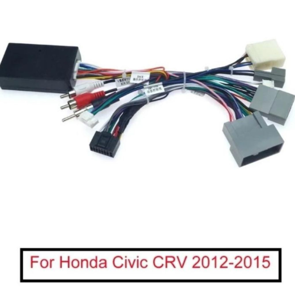 Soket Socket Canbus Head Unit Tape Double Din Android Headunit Mobil Honda Civic CRV 2012-2015 Unive