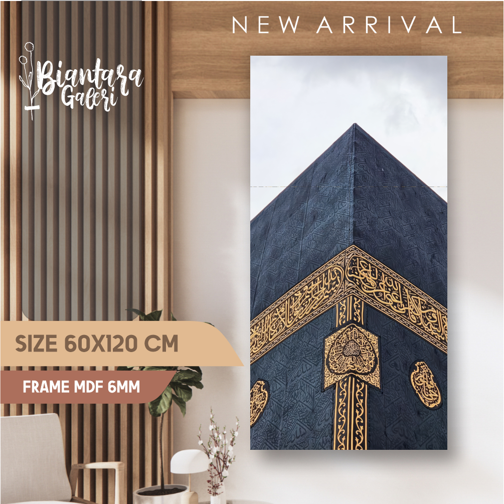 BIANTARA - 60X120 CM | KABA-03 | HIASAN DINDING LUKISAN SUPER BESAR WALLDECORATION HIASAN DINDING MD
