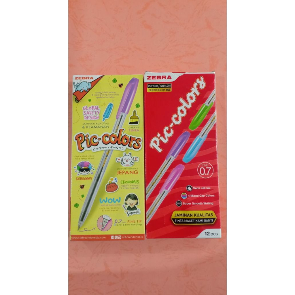 

bolpen zebra picolors hitam 0.7