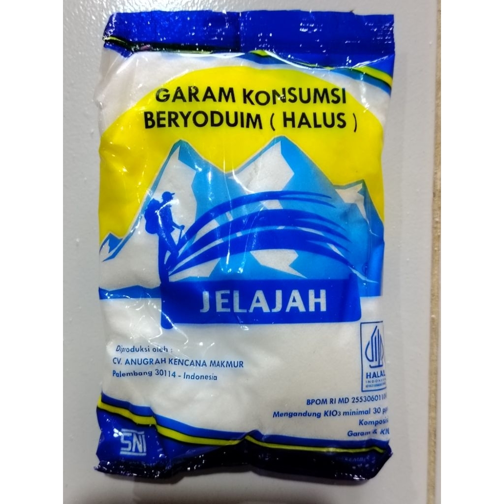 

Garam Halus Merek Jelajah 150gr