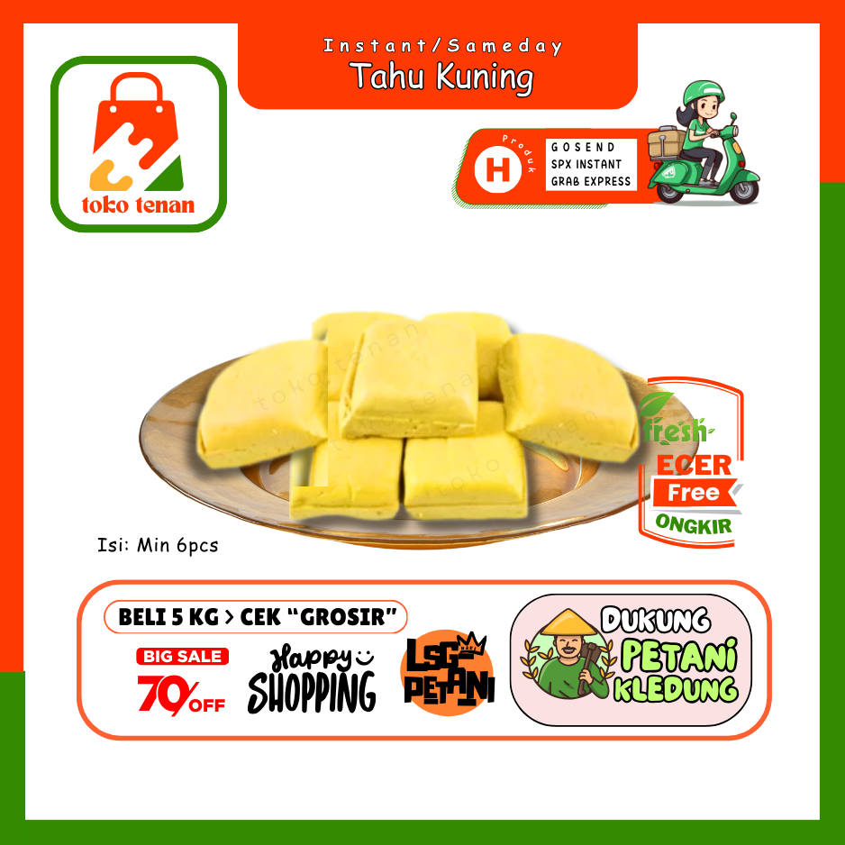 

Tokotenan // Tahu kuning -- Sayur Gunung Ecer (H)