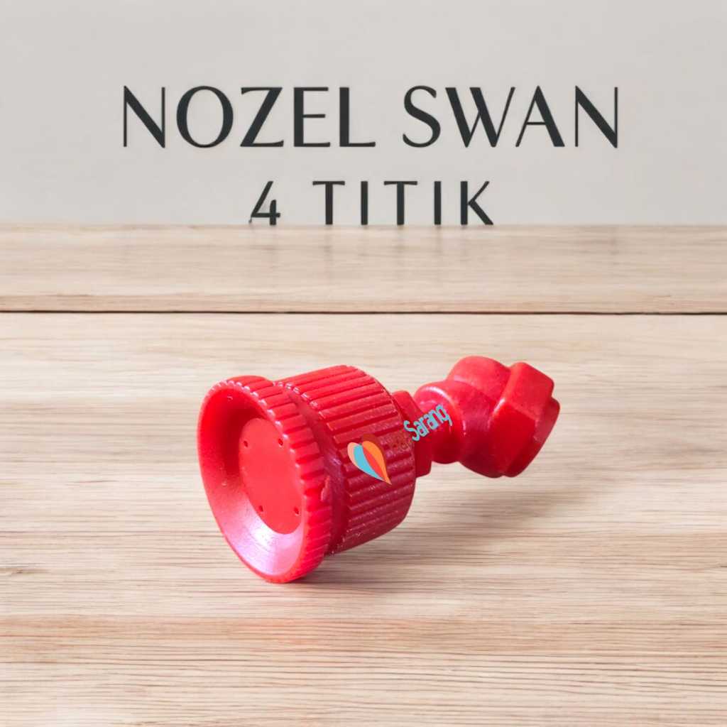 Spuyer nozzle nosel sprayer 4 lubang swan kabut