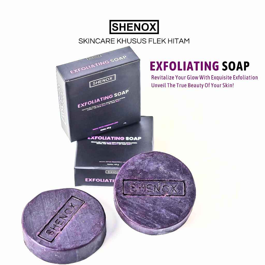 Shenox Skincare Exfoliating Soap - Sabun Flek Hitam
