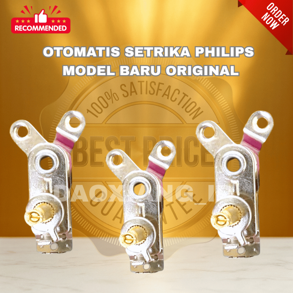 OTOMATIS SETRIKA PHILIPS MODEL BARU – THERMOSTAT ORIGINAL TERBARU