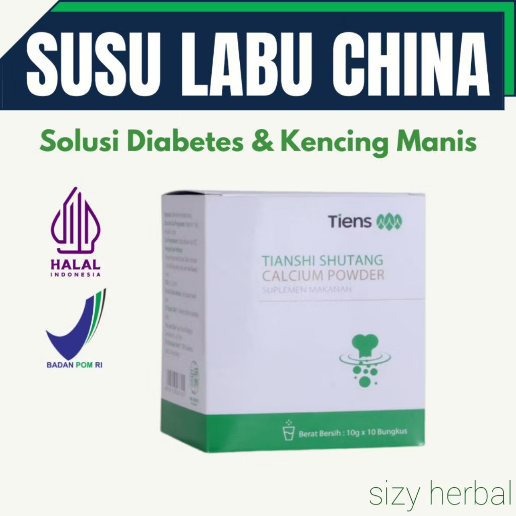 

SUSU LABU CHINA Untuk Diabetes Shutang Calcium Powder
