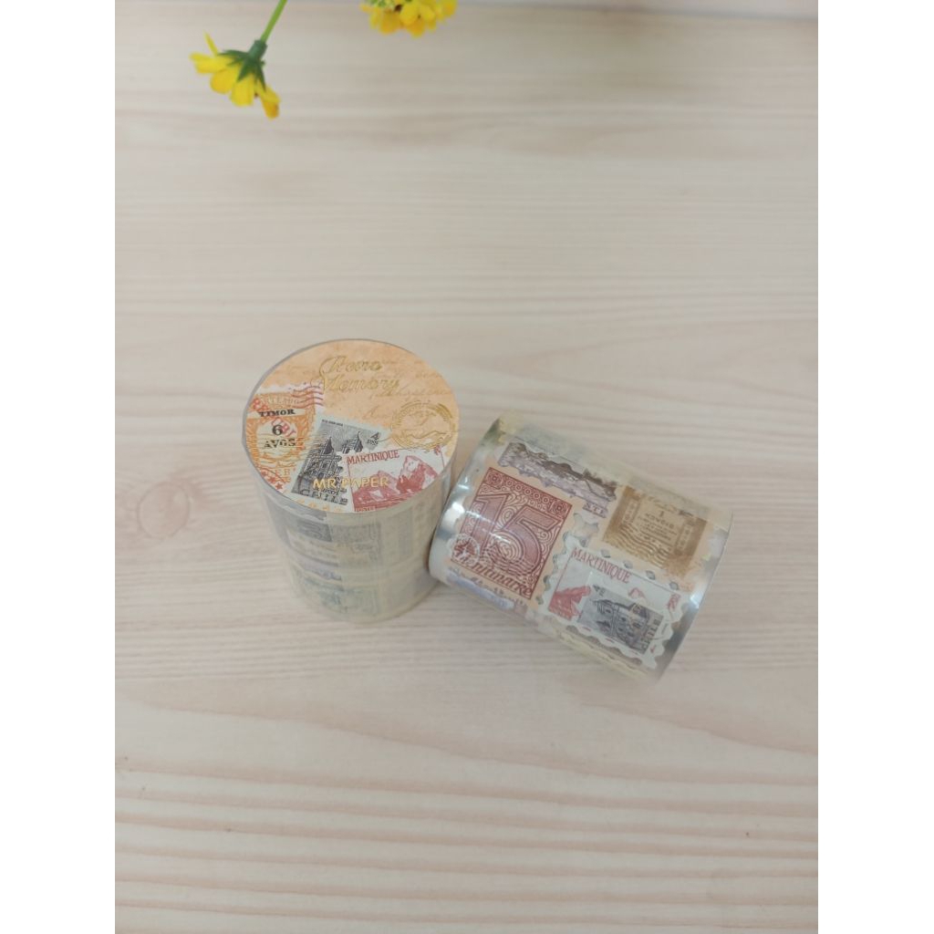 

WASHI TAPE VINTAGE/ROLL CLASISSICAL COLLECTION AESTETIC JURNAL