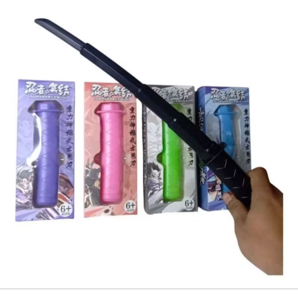 Mainan Pedang Lipat Mainan Anak Warna Warni