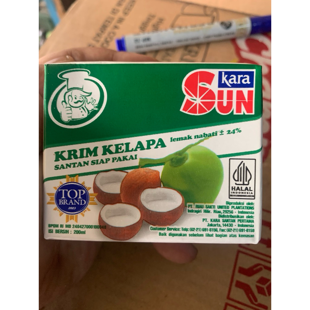 

Santan Santen Sun Kara 200ml 200 ml