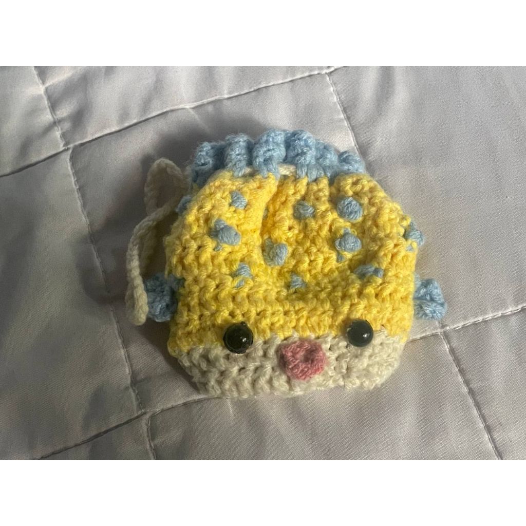 pouch mini rajut