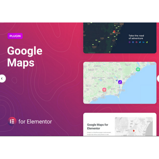Google Maps for Elementor - Google | Wordpress | Plugin | Elementor