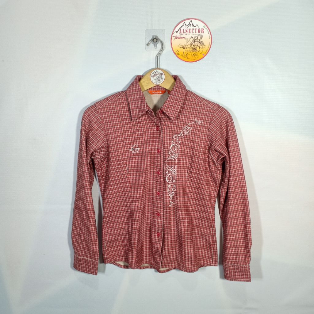Kemeja Flanell Outdoor LAFUMA (preloved) KMD3004-005