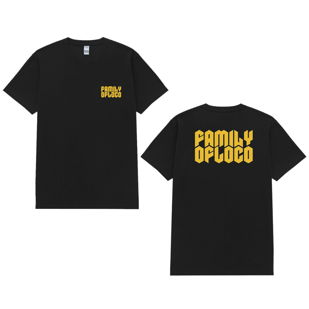 Kaos Saint Loco Family Of Loco | Baju Saint Loco Cotton Combed 24s