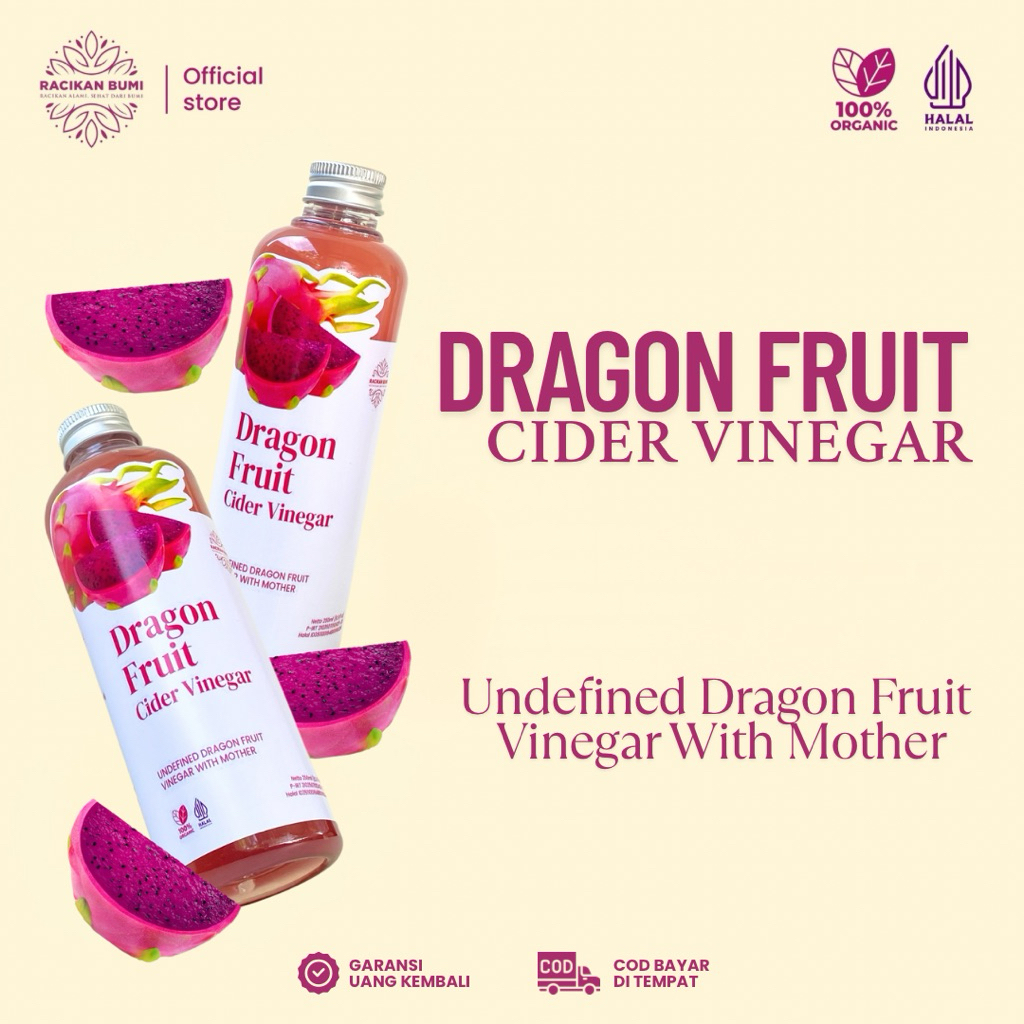 

Racikan Bumi Cuka Buah Naga 250ml With Mother