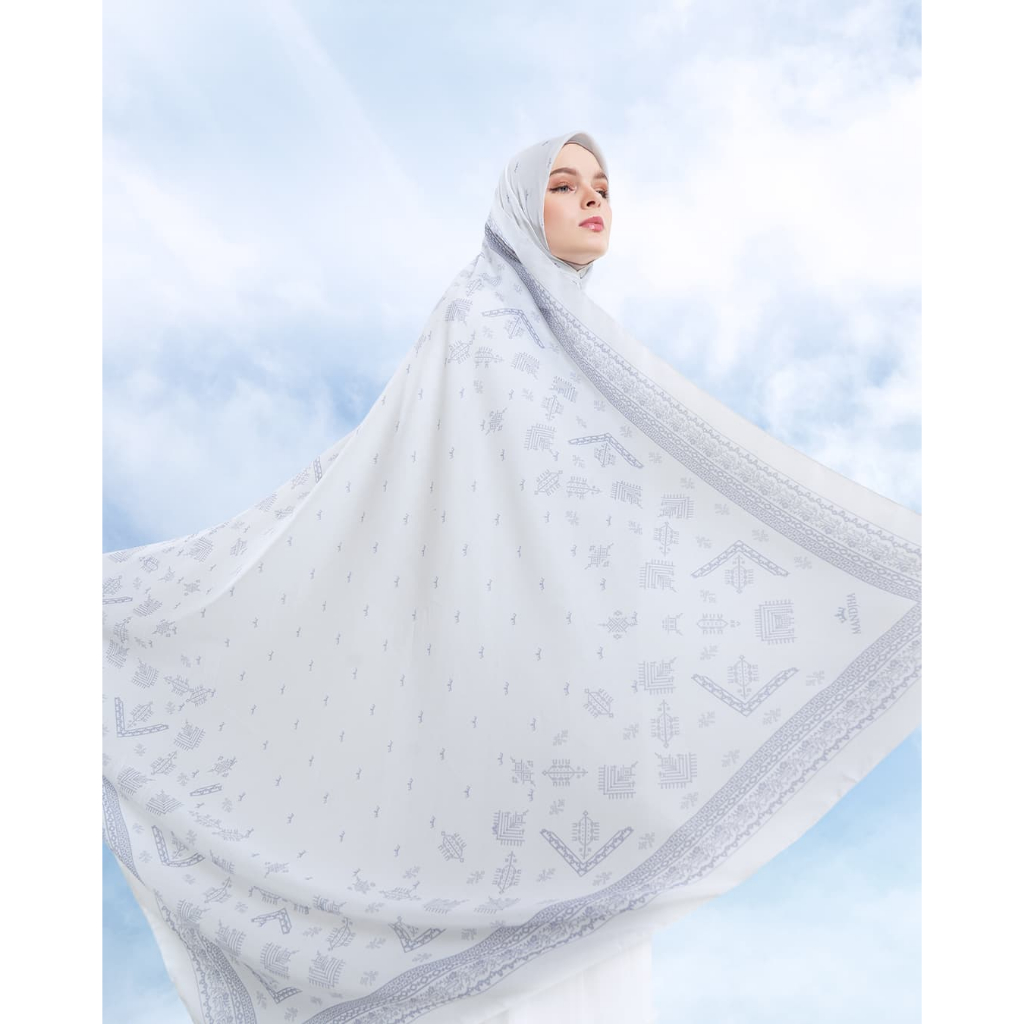 Manjha Hijab Ivan Gunawan Viola in White