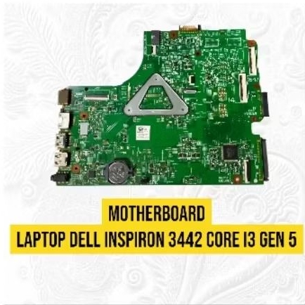 Motherboard Laptop Dell Inspiron 3442 core i3 gen 5 bahan matot