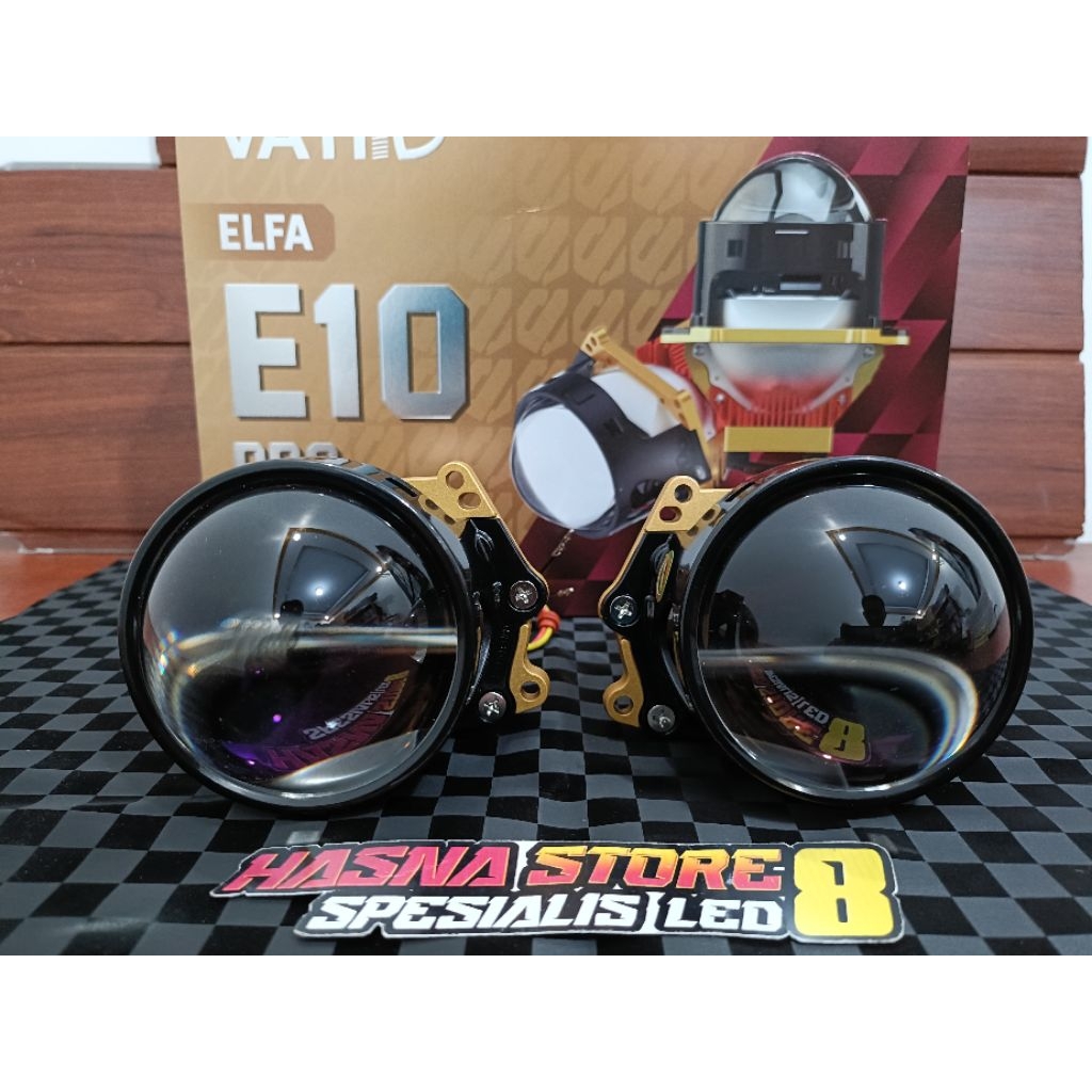 VAHID ALFA E 10 PRO | 3 INCH VAHID E10 PRO 60W PURPLE LENS MOTOR MOBIL