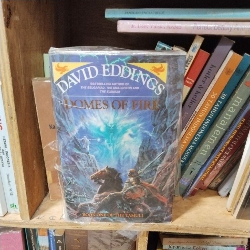 BUKU ORIGINAL DAVID EDDINGS, DOMES  OF FIRE