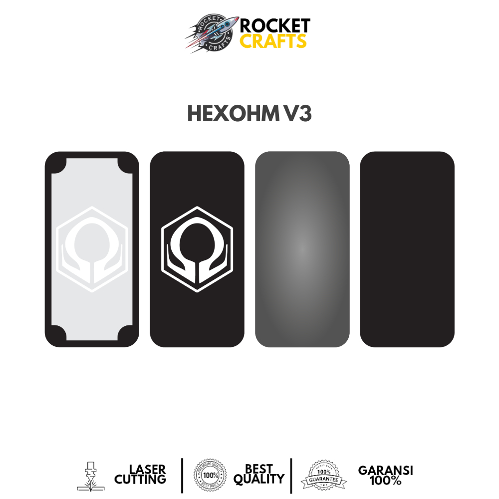 Case Akrilik HEXOHM V3 Cover Magnetik HEXOHM V3 HARGA PER 1 PCS