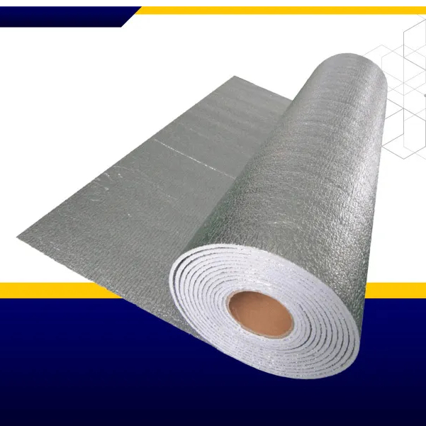 Aluminium bubble / foam  Foil peredam panas dan Suara TEBAL ROLL 25M