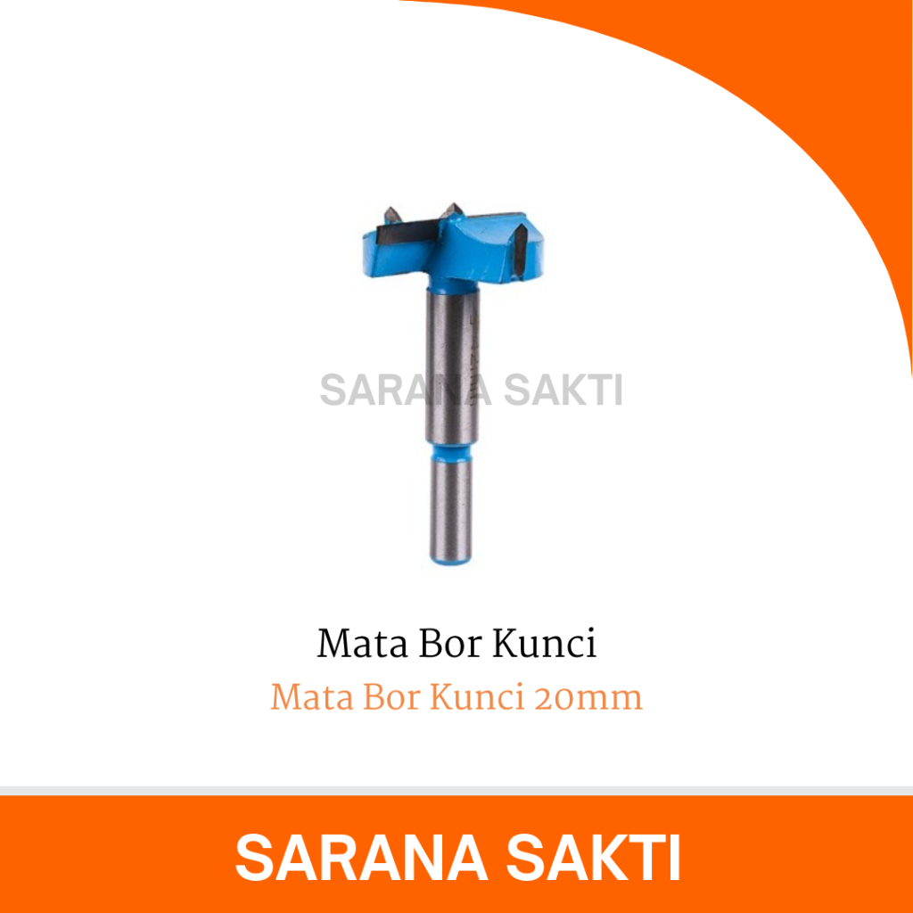 Mata Bor Kunci 20mm | Mata Bor Kunci Laci Pelubang Kayu 20 mm